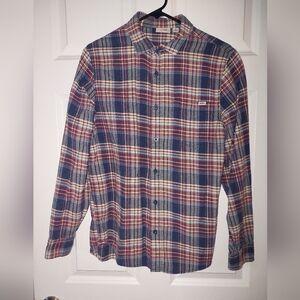 Men's Vans Flannel Button Down Shirt